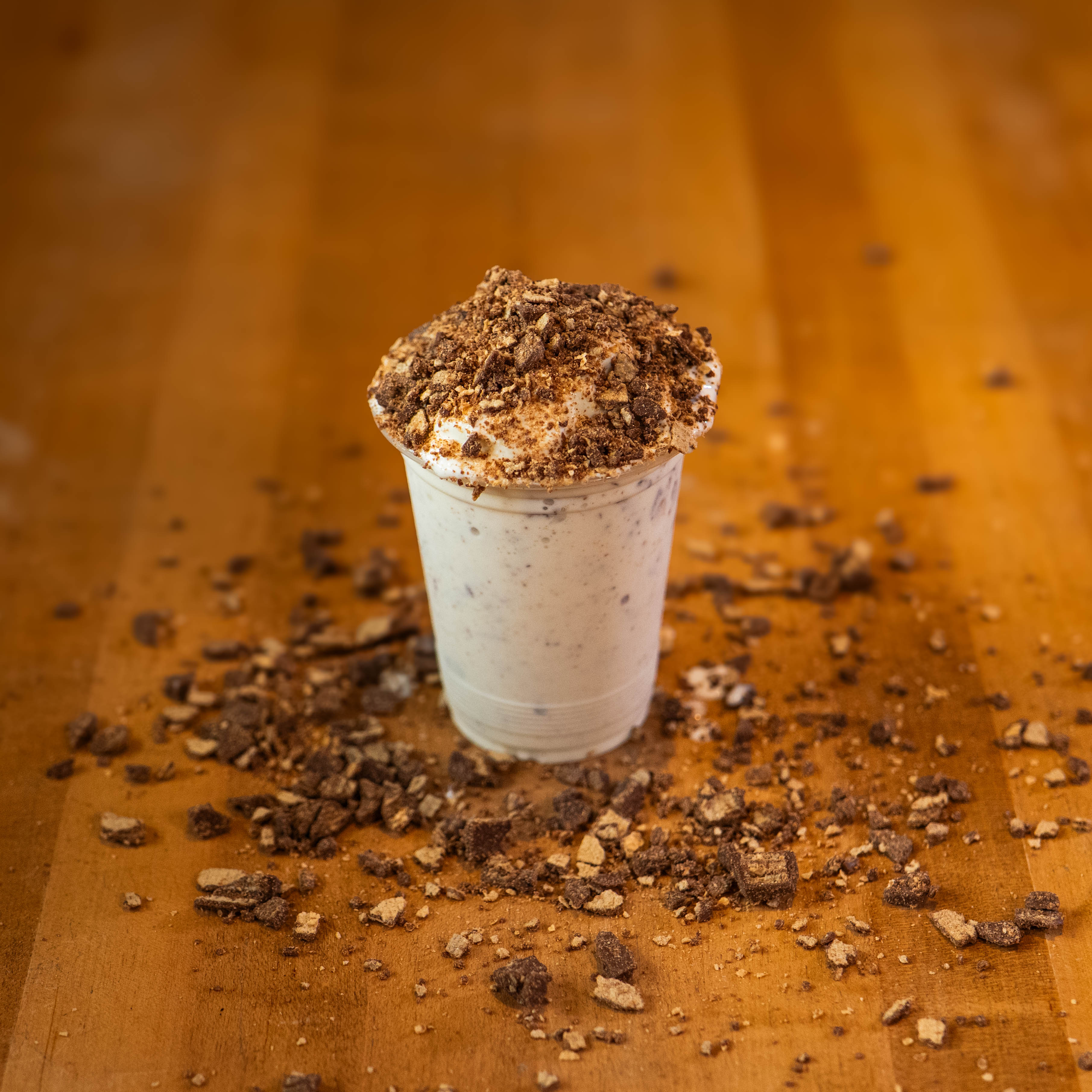 Kit Kat Blizzy - Real vanilla ice cream blended with crunchy Kit Ka...